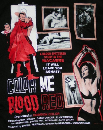 Color Me Blood Red : Kinoposter
