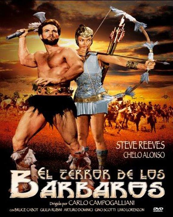 Il Terrore dei barbari : Kinoposter