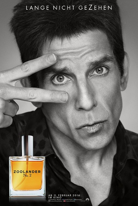 Zoolander No. 2 : Kinoposter
