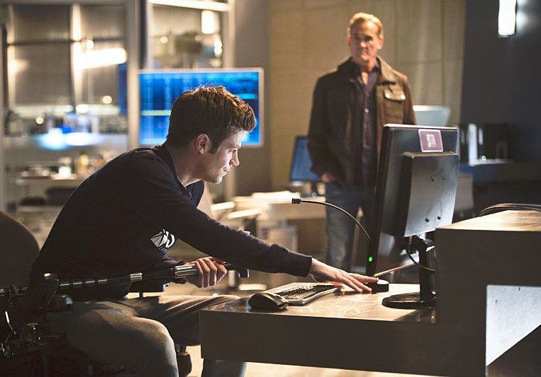 The Flash : Kinoposter John Wesley Shipp, Grant Gustin