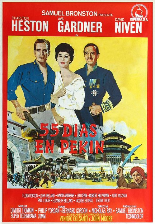 55 Tage in Peking : Kinoposter