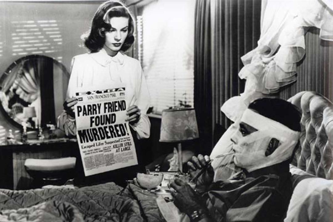 Die schwarze Natter : Bild Lauren Bacall, Humphrey Bogart