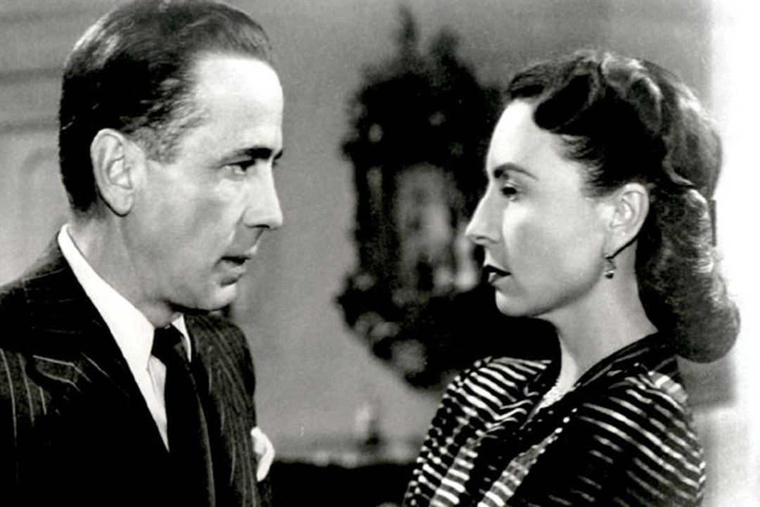 Die schwarze Natter : Bild Agnes Moorehead, Humphrey Bogart