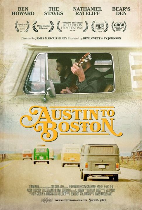 Austin to Boston : Kinoposter