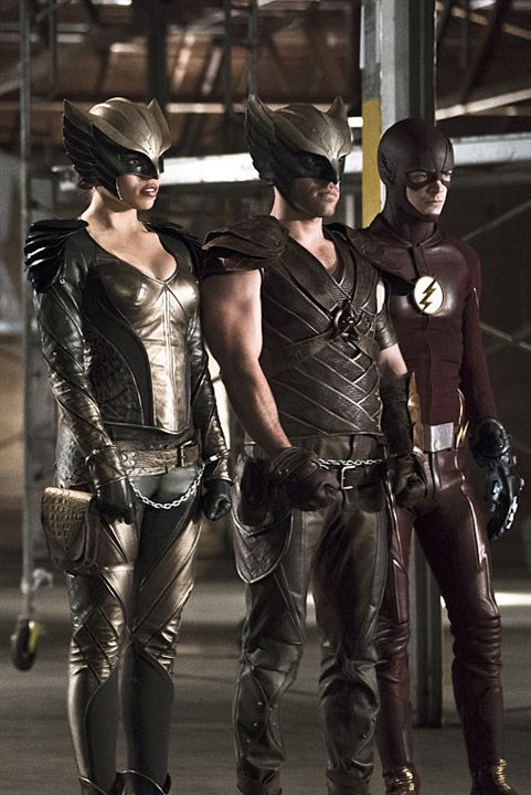 Arrow : Bild Falk Hentschel, Grant Gustin, Ciara Renée