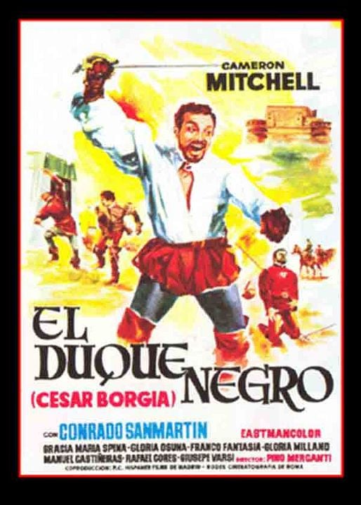 Cesare Borgia : Kinoposter