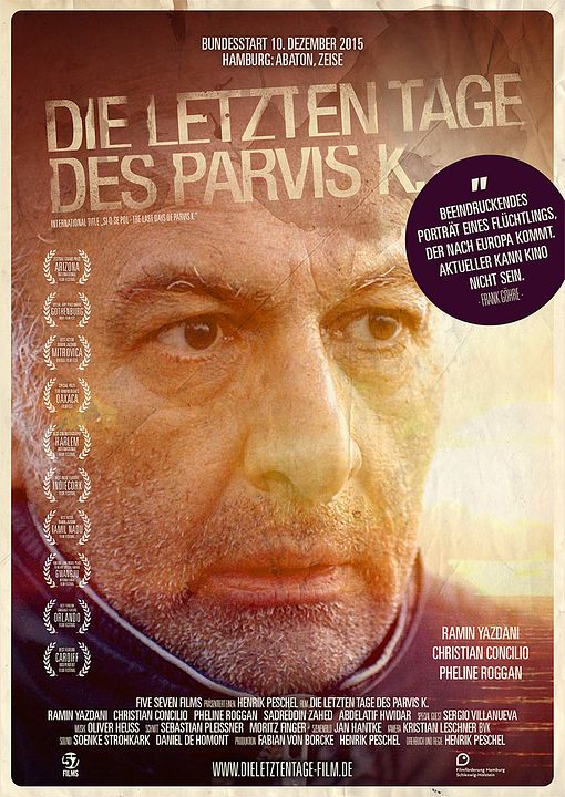 Die letzten Tage des Parvis K. : Kinoposter
