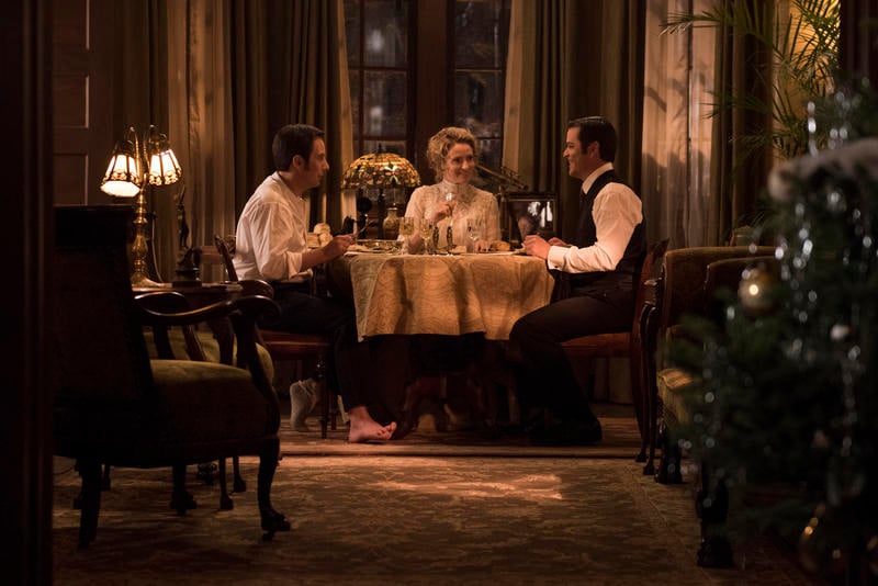 Murdoch Mysteries - Auf den Spuren mysteriöser Mordfälle : Bild Jonny Harris, Yannick Bisson, Helene Joy