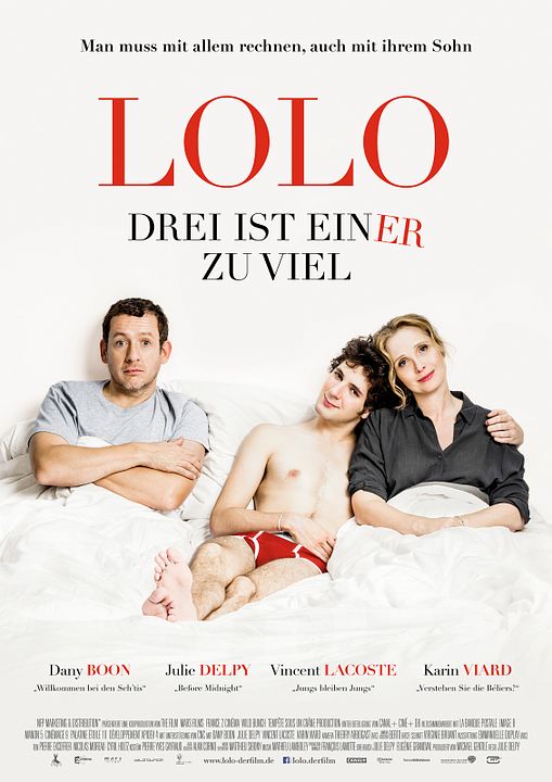 Lolo - Drei ist einer zu viel : Kinoposter
