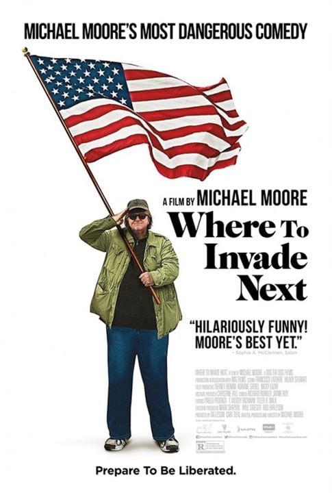 Where To Invade Next : Kinoposter