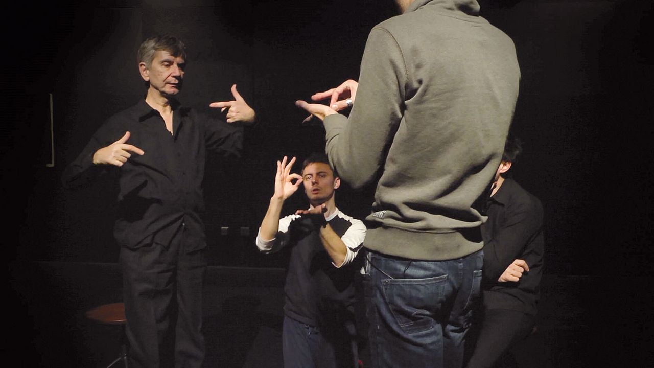 J'avancerai vers toi avec les yeux d'un sourd : Bild