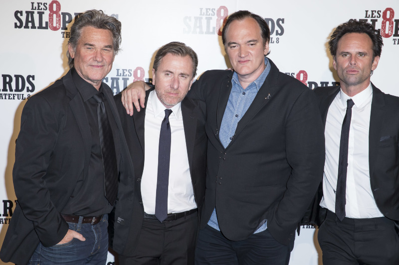 The Hateful 8 : Vignette (magazine) Quentin Tarantino, Walton Goggins, Kurt Russell, Tim Roth