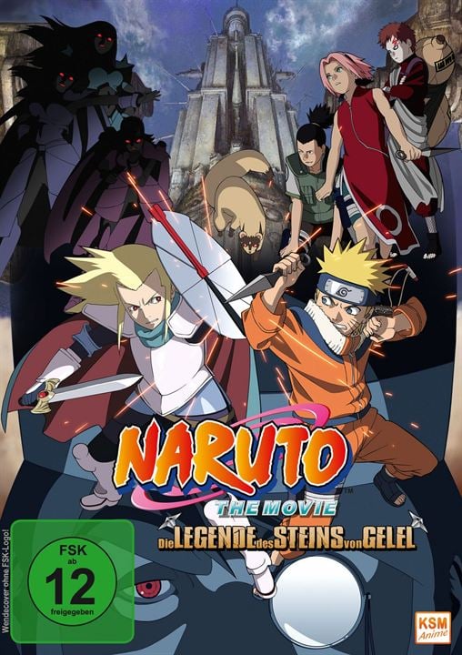 Naruto - The Movie 2 - Die Legende des Steins von Gelel : Kinoposter