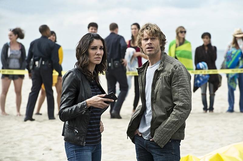 Navy CIS: L.A. : Bild Daniela Ruah, Eric Christian Olsen
