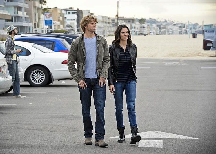 Navy CIS: L.A. : Bild Daniela Ruah, Eric Christian Olsen