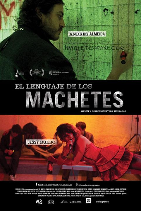 El lenguaje de los machetes : Kinoposter