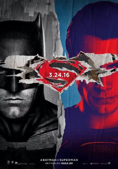 Batman V Superman: Dawn Of Justice : Kinoposter