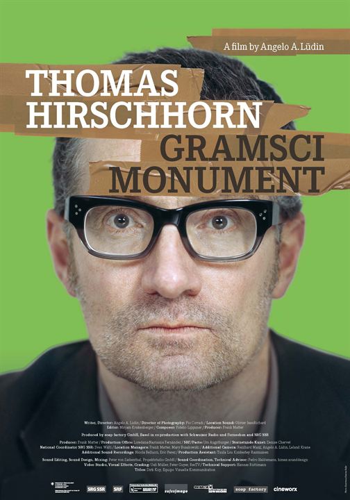 Thomas Hirschhorn - Gramsci Monument : Kinoposter