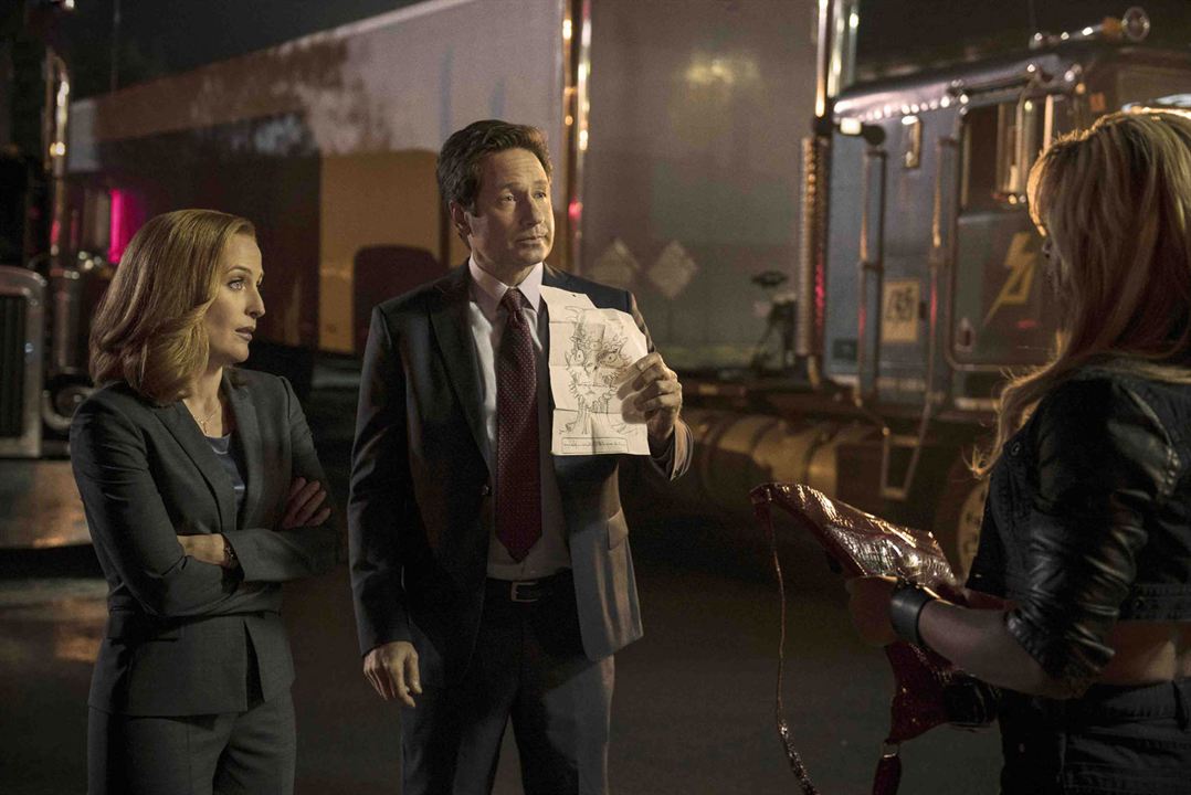 Akte X - Die unheimlichen Fälle des FBI : Bild Gillian Anderson, David Duchovny