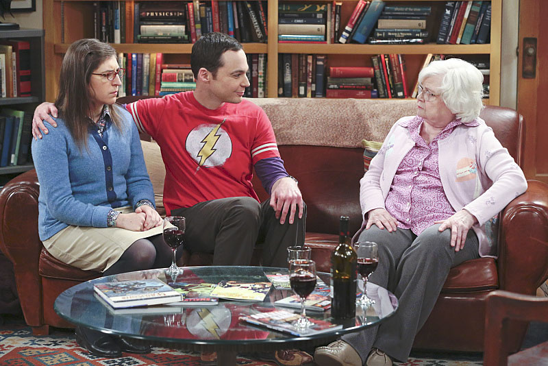 The Big Bang Theory : Bild Jim Parsons, June Squibb, Mayim Bialik