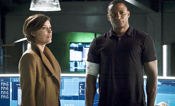 Arrow : Kinoposter Audrey Marie Anderson, David Ramsey