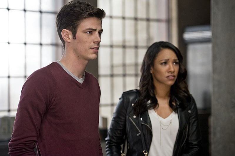The Flash : Bild Candice Patton, Grant Gustin