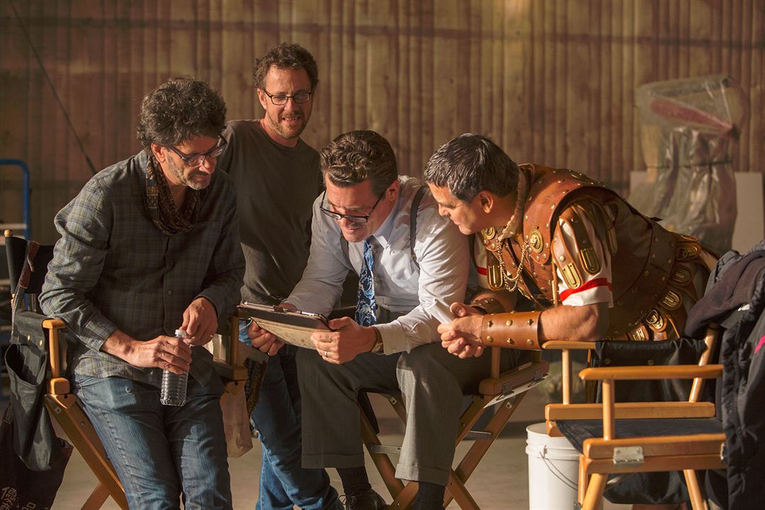 Hail, Caesar! : Bild Joel Coen, George Clooney, Josh Brolin, Ethan Coen
