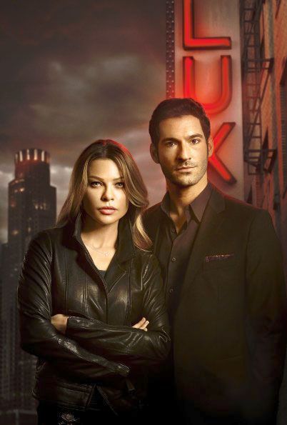 Bild Tom Ellis, Lauren German