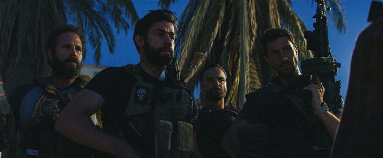 13 Hours: The Secret Soldiers Of Benghazi : Bild David Denman, Dominic Fumusa, John Krasinski, Pablo Schreiber
