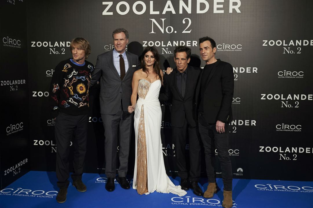 Zoolander No. 2 : Vignette (magazine) Ben Stiller, Will Ferrell, Owen Wilson, Penélope Cruz
