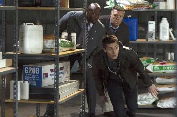 Brooklyn Nine-Nine : Bild Andy Samberg, Terry Crews, Joel McKinnon Miller