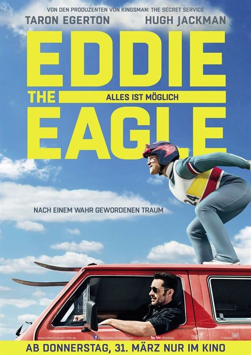 Eddie The Eagle - Alles ist möglich : Kinoposter