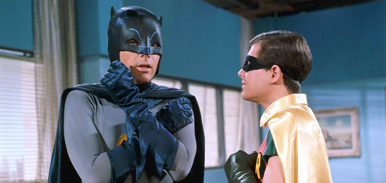 Batman hält die Welt in Atem : Bild Adam West, Burt Ward