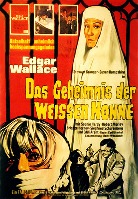 Das Geheimnis der weißen Nonne : Kinoposter