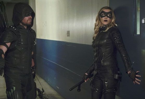 Arrow : Bild Stephen Amell, Katie Cassidy