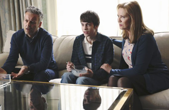 The Family : Bild Joan Allen, Rupert Graves, Liam James