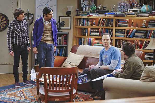 The Big Bang Theory : Bild Simon Helberg, Johnny Galecki, Jim Parsons, Kunal Nayyar