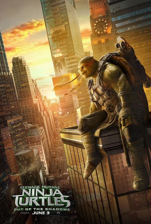 Teenage Mutant Ninja Turtles 2: Out Of The Shadows : Kinoposter