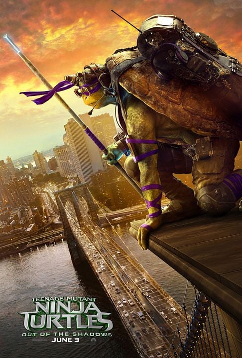Teenage Mutant Ninja Turtles 2: Out Of The Shadows : Kinoposter