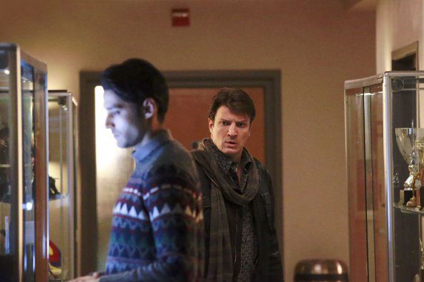 Castle : Bild Karan Oberoi, Nathan Fillion