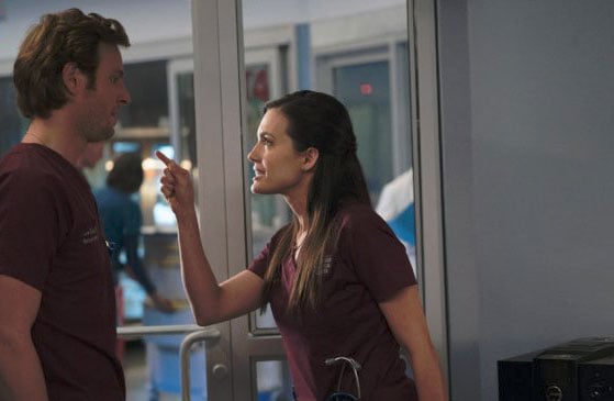 Chicago Med : Bild Nick Gehlfuss, Torrey DeVitto