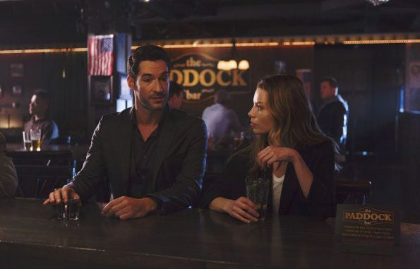 Lucifer : Bild Tom Ellis, Lauren German