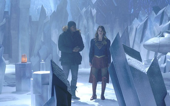 Supergirl : Bild Melissa Benoist, Mehcad Brooks