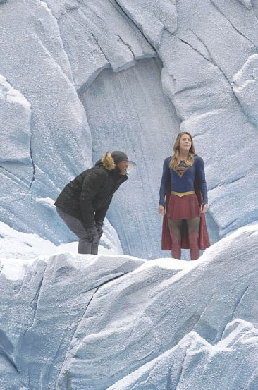 Supergirl : Bild Mehcad Brooks, Melissa Benoist
