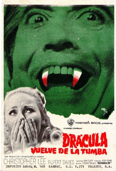 Draculas Rückkehr : Kinoposter