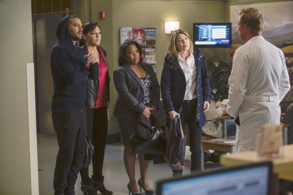 Grey's Anatomy - Die jungen Ärzte : Bild Sara Ramirez, Jesse Williams, Ellen Pompeo, Chandra Wilson