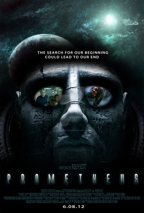Prometheus - Dunkle Zeichen : Kinoposter