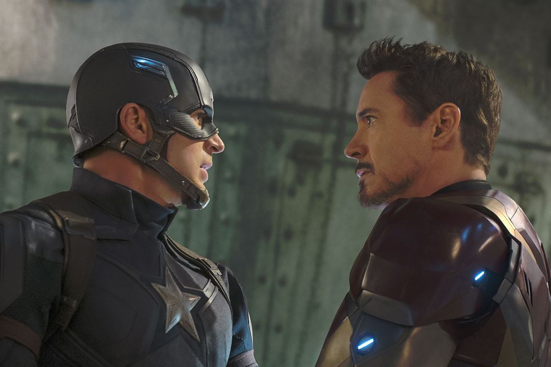 The First Avenger: Civil War : Bild Robert Downey Jr., Chris Evans