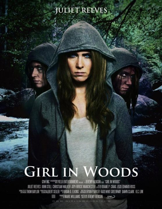 Girl In Woods : Kinoposter