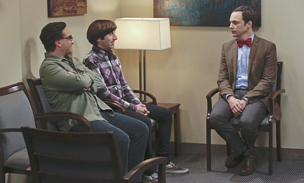 The Big Bang Theory : Bild Johnny Galecki, Jim Parsons, Simon Helberg